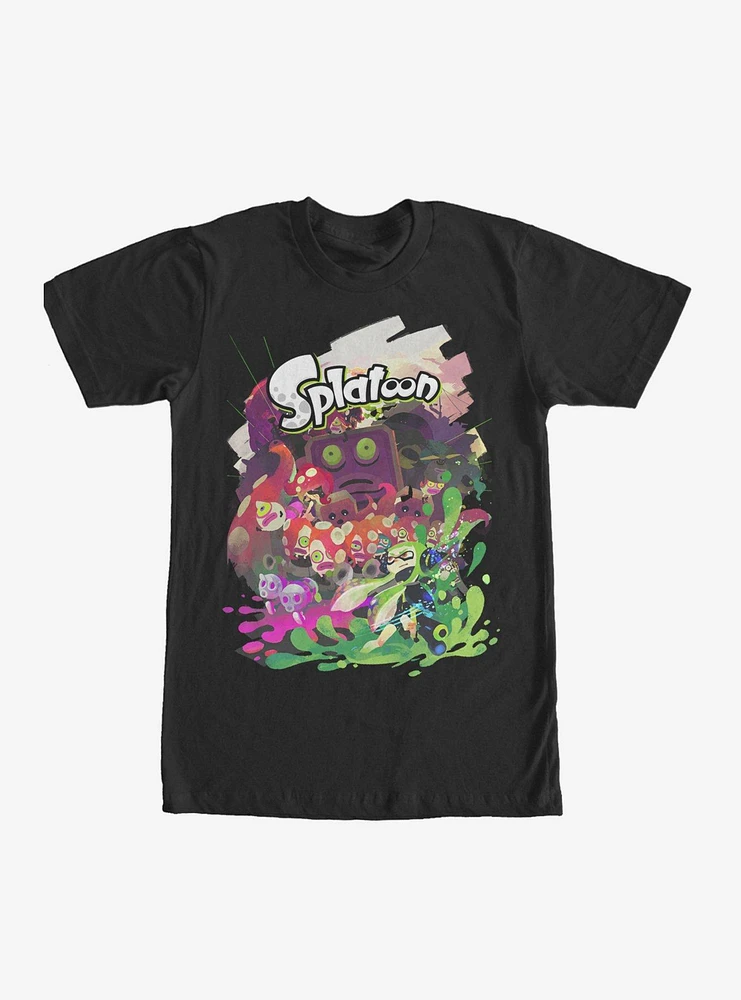 Nintendo Splatoon Characters T-Shirt