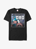 Marvel Father's Day Captain America Legend T-Shirt