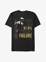 Star Wars K-2SO Chance of Failure T-Shirt