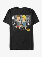 Beavis And Butt-Head Watching Music Videos T-Shirt