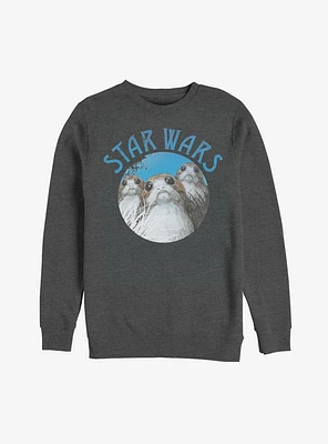 Star Wars Porg Circle Sweatshirt