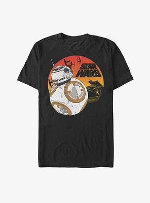 Star Wars BB-8 Sunset T-Shirt