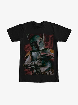 Star Wars Boba Fett Bounty Hunter Smoke T-Shirt