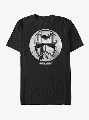 Star Wars Captain Phasma Circle T-Shirt