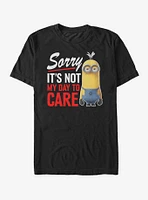 Despicable Me Minion Not Day to Care T-Shirt