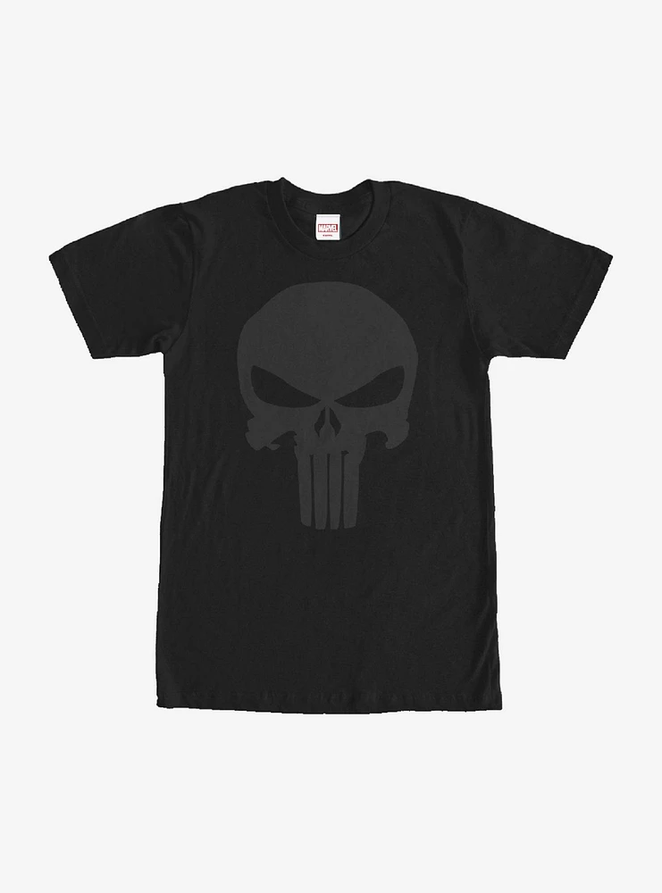 Marvel The Punisher Night Skull Symbol T-Shirt