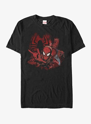 Marvel Spider-Man Web Splatter T-Shirt