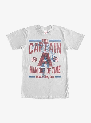 Marvel Captain America Out of Time T-Shirt