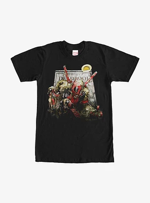 Marvel Deadpool Rise For Tacos T-Shirt