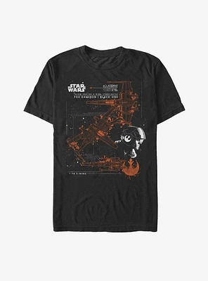 Star Wars Poe Dameron X-Wing T-Shirt