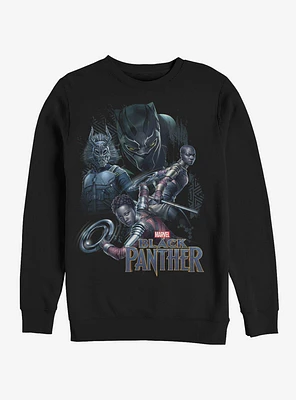 Marvel Black Panther 2018 Character View Sweatshirt