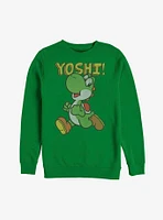 Nintendo Running Yoshi Sweatshirt