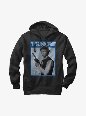 Star Wars Han Solo Quote I Know Hoodie