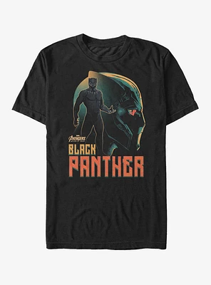 Marvel Avengers: Infinity War Black Panther View T-Shirt