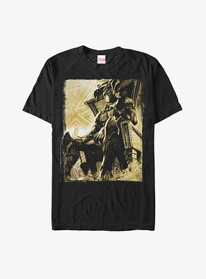 Marvel Black Panther Throne T-Shirt