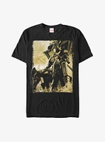 Marvel Black Panther Throne T-Shirt