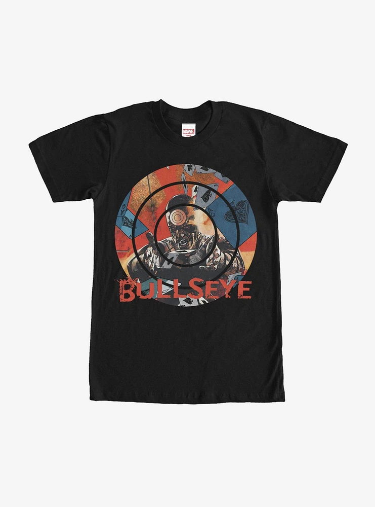 Marvel Bullseye Card Toss T-Shirt