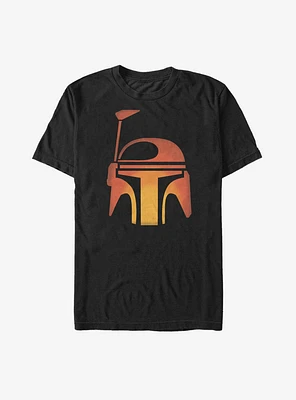 Star Wars Halloween Boba Fett Pumpkin T-Shirt