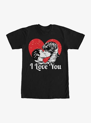 Star Wars Han and Leia I Love You Heart T-Shirt