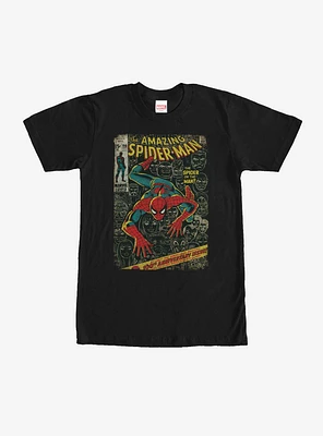 Marvel Spider-Man Comic Book Anniversary T-Shirt