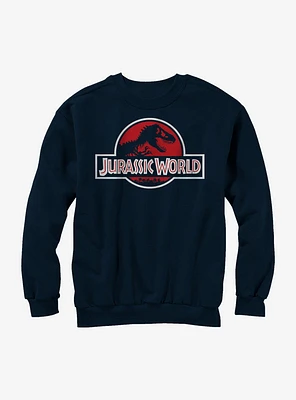 Jurassic World Navy Classic Logo Sweatshirt
