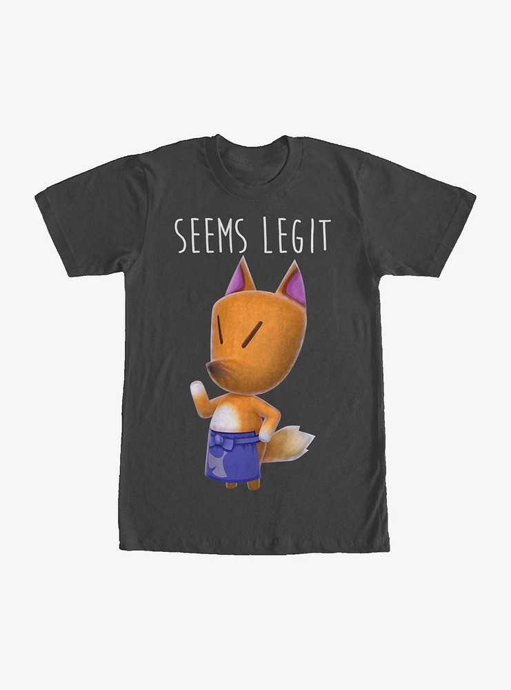 Nintendo Animal Crossing Redd the Fox Seems Legit T-Shirt