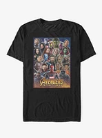 Marvel Avengers: Infinity War Hero Collage T-Shirt