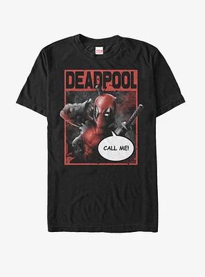 Marvel Deadpool Call Me T-Shirt