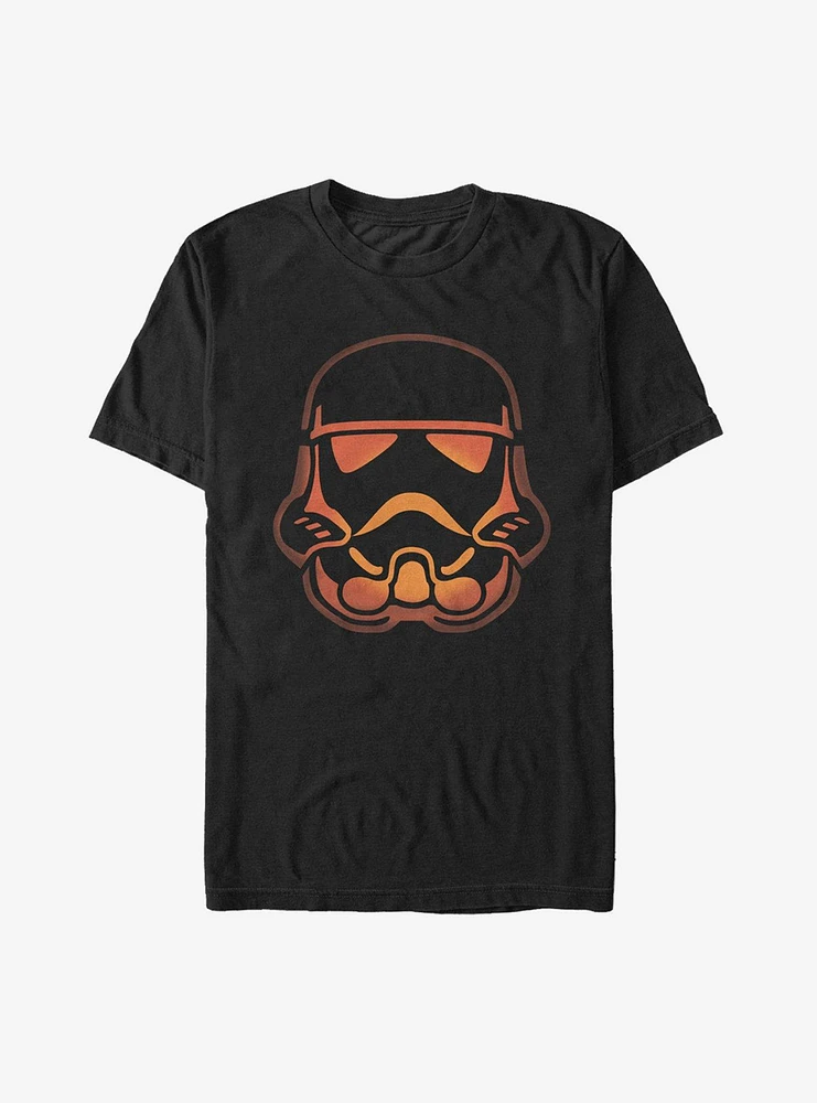 Star Wars Halloween Stormtrooper Pumpkin T-Shirt