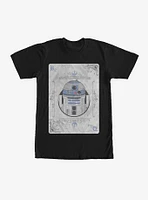 Star Wars R2-D2 Playing Card T-Shirt