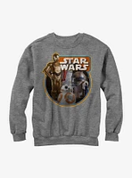 Star Wars Retro Episode VII Droids Sweatshirt