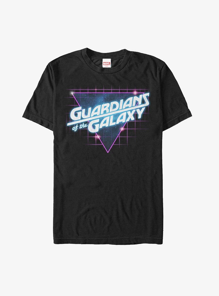 Marvel Guardians of the Galaxy Retro Logo  T-Shirt