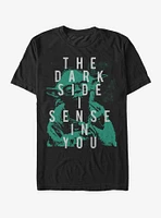 Star Wars Yoda Sense the Dark Side T-Shirt