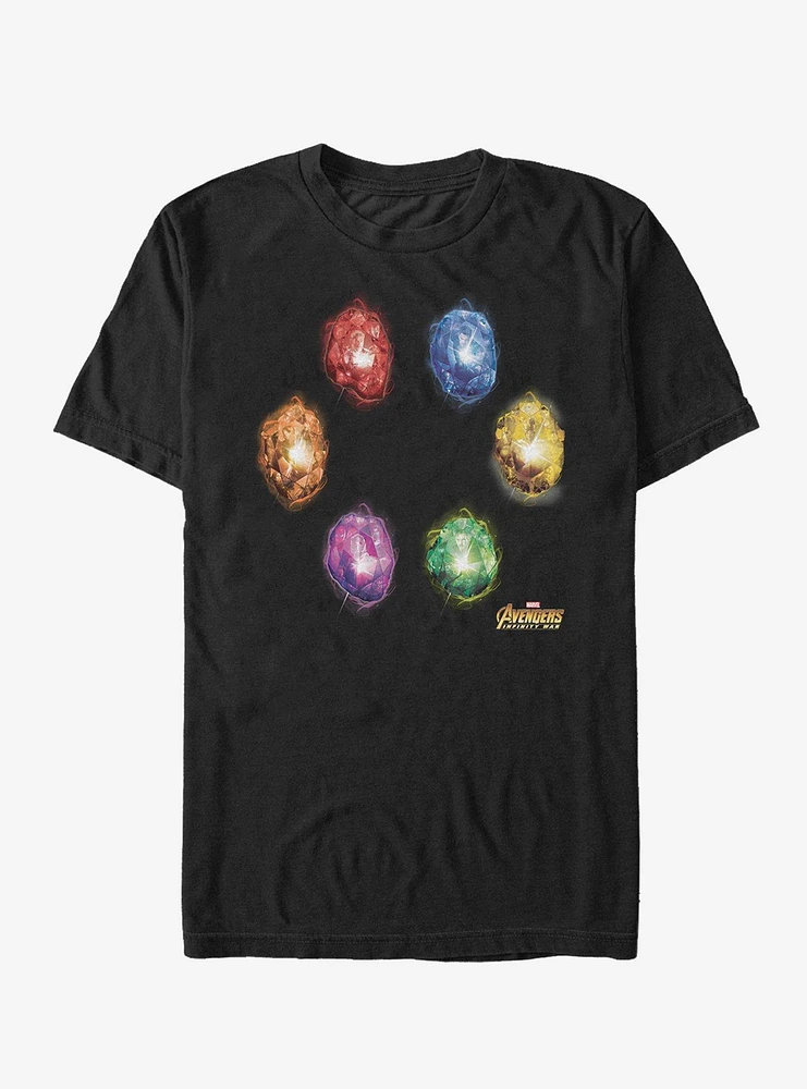 Marvel Avengers: Infinity War Six Stones T-Shirt