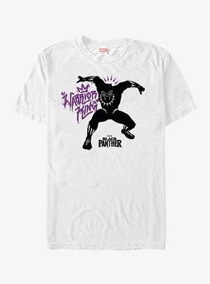 Marvel Black Panther 2018 Warrior King T-Shirt