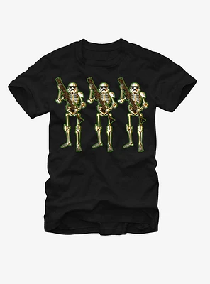 Star Wars Halloween Stormtrooper Skeletons T-Shirt