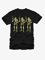 Star Wars Halloween Stormtrooper Skeletons T-Shirt