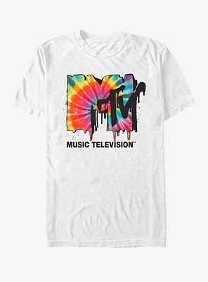 MTV Melted Tie-Dye Logo T-Shirt