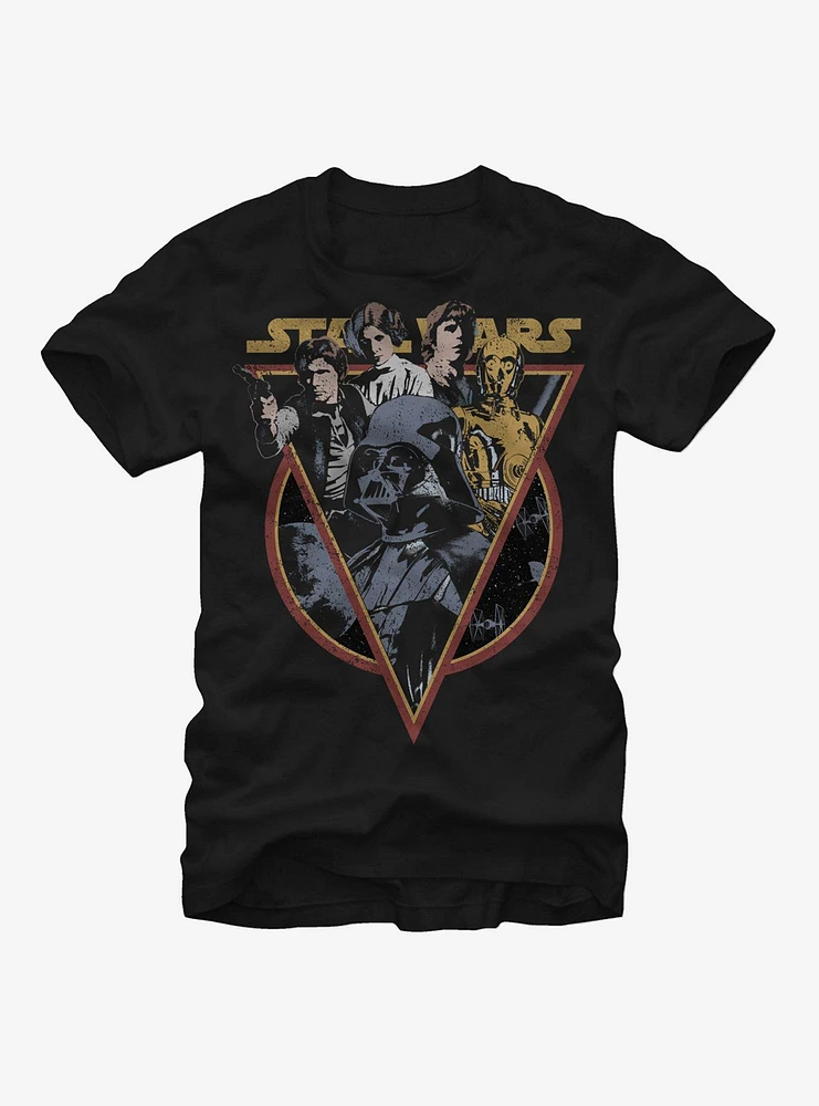 Star Wars Retro Characters T-Shirt