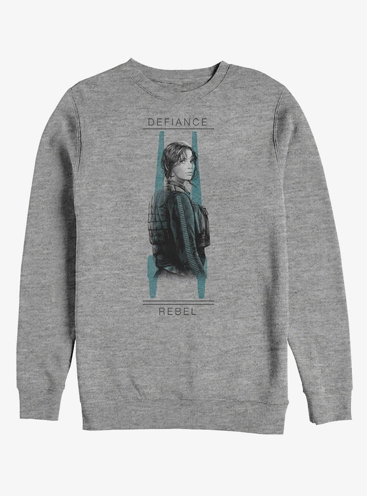 Star Wars Jyn Defiance U-Wing Stance Sweatshirt