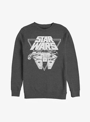 Star Wars Millennium Falcon Triangle Sweatshirt