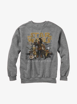 Star Wars Episode VII The Force Awakens Resistance Crew Sweatshirt