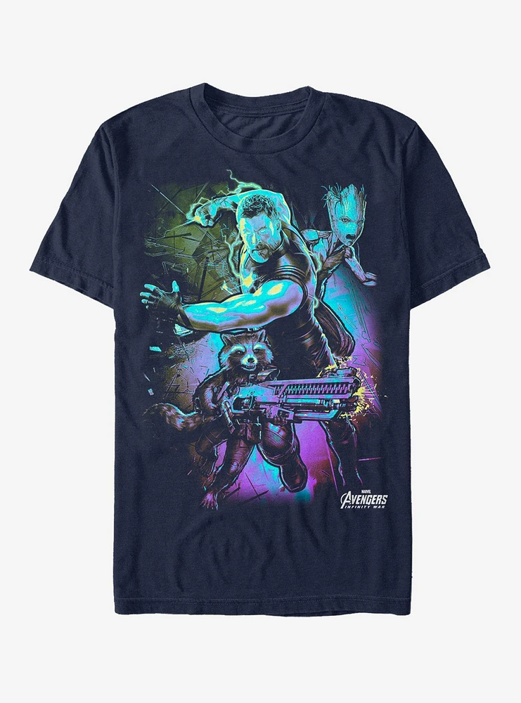 Marvel Avengers: Infinity War Thor Lightning T-Shirt