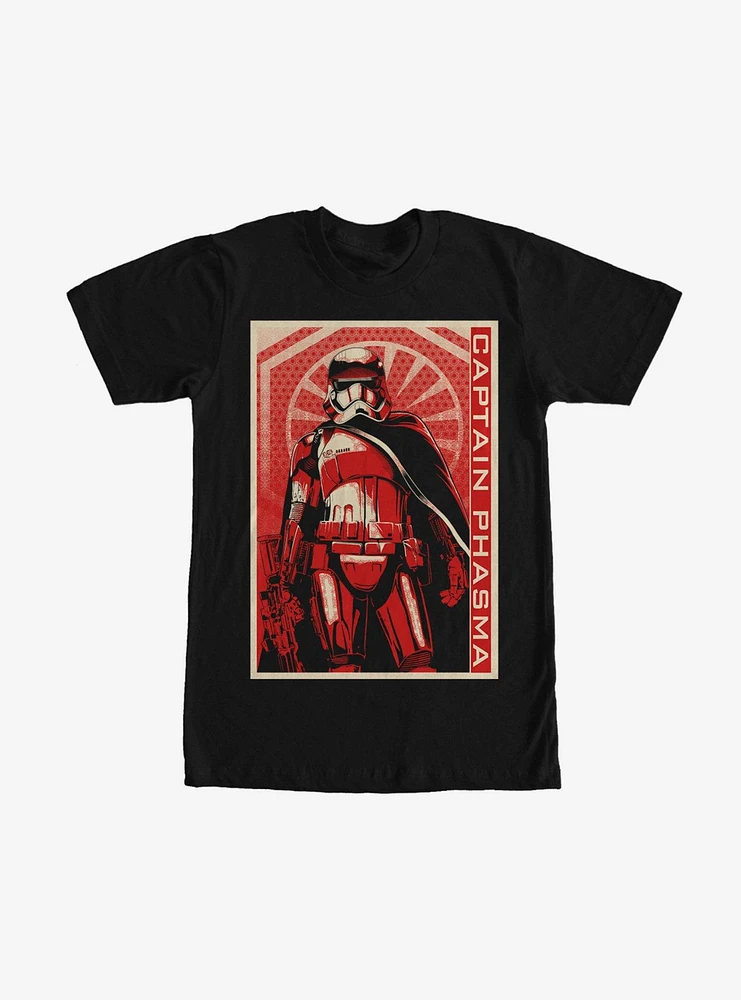 Star Wars Captain Phasma Poster T-Shirt