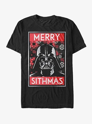 Star Wars Christmas Sithmas Darth Vader T-Shirt
