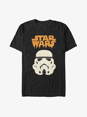 Star Wars Halloween Spooky Stormtrooper Helmet T-Shirt