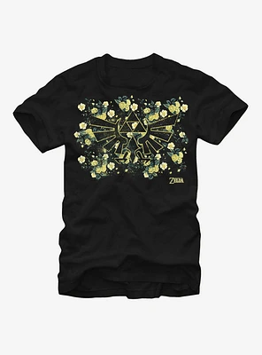 Nintendo Legend of Zelda Hyrule Flowers T-Shirt