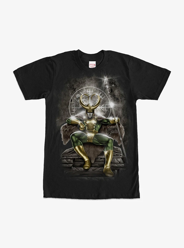 Marvel Loki Throne T-Shirt