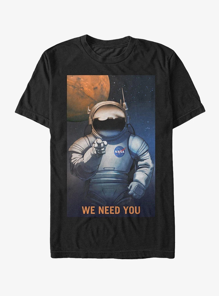 NASA Mars Needs You T-Shirt