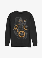 Star Wars BB-8 Deconstructed View Sweatshirt